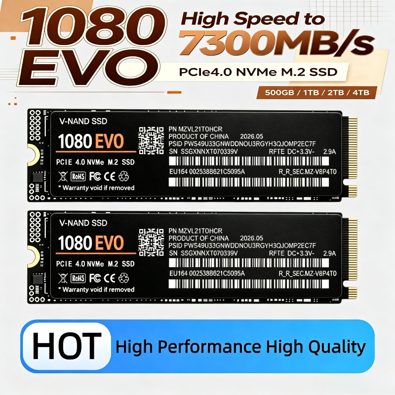 2026 NEW 1080 EVO M.2 NVMe PCI - đánh giá và giá M.2 Nvme 4Tb Pcie 4.0 Ssd