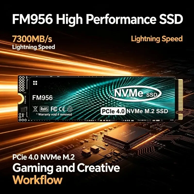 Original FM956 M.2 2280 NVMe S - đánh giá và giá M.2 Nvme 4Tb Pcie 4.0 Ssd