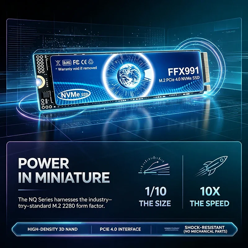 FFX991 M.2 NVMe PCIe 4.0 Inter - đánh giá và giá M.2 Nvme 4Tb Pcie 4.0 Ssd