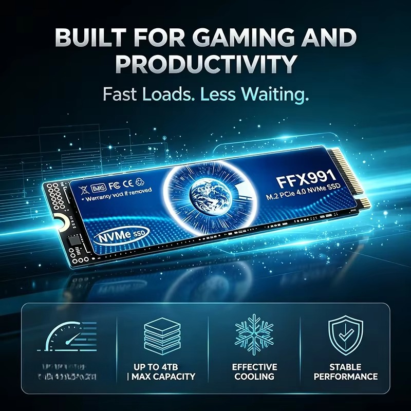 FFX991 M.2 NVMe PCIe 4.0 Inter - đánh giá và giá M.2 Nvme 4Tb Pcie 4.0 Ssd
