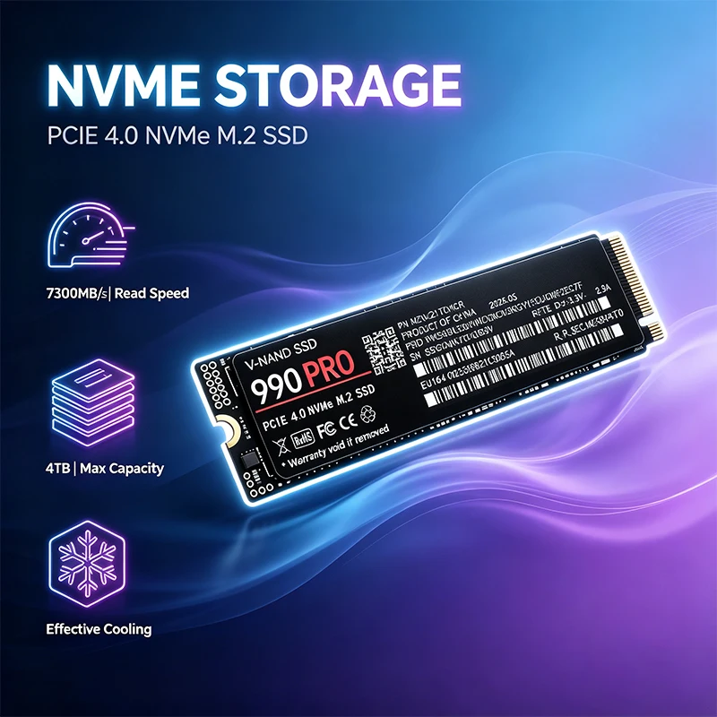 PCIe 4.0 Performance Beast 990 - đánh giá và giá M.2 Nvme 4Tb Pcie 4.0 Ssd