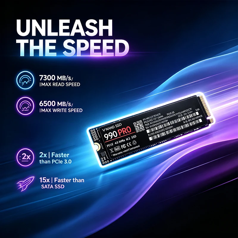 PCIe 4.0 Performance Beast 990 - đánh giá và giá M.2 Nvme 4Tb Pcie 4.0 Ssd