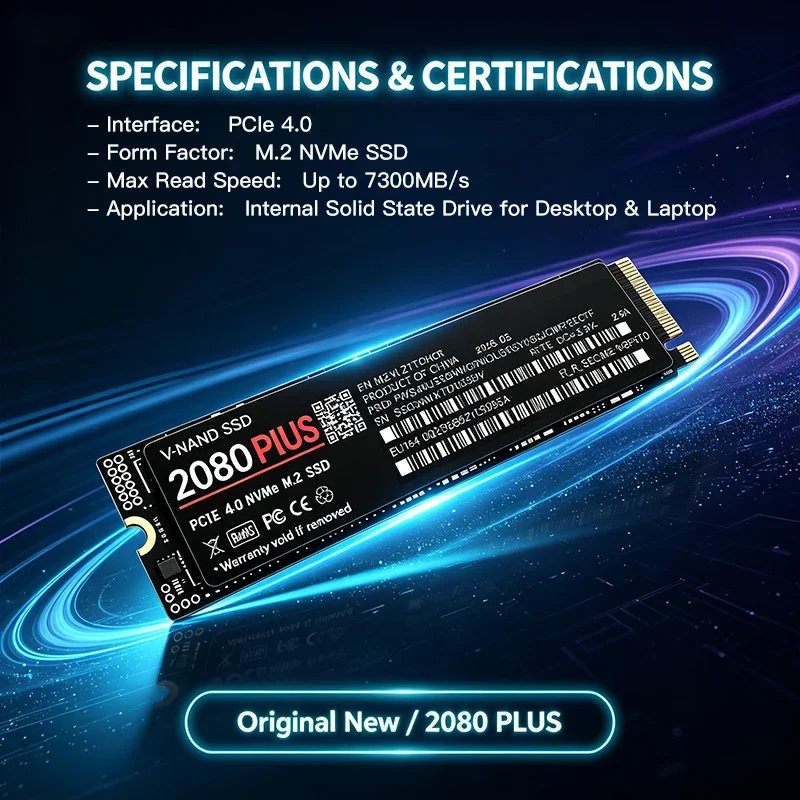 M.2 NVMe PCIe 4.0 SSD 2080 PLU - đánh giá và giá M.2 Nvme 4Tb Pcie 4.0 Ssd