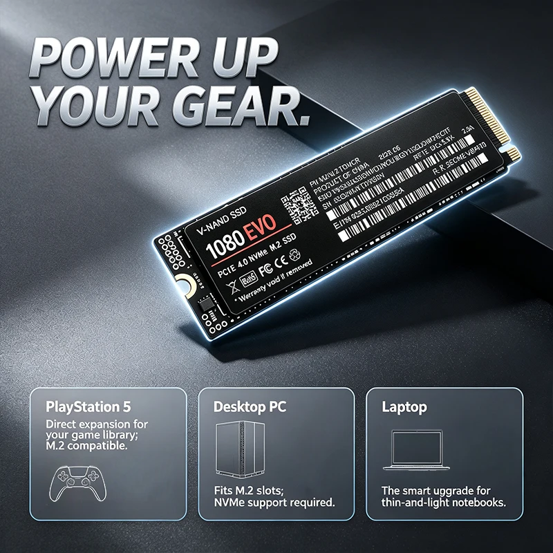 M.2 NVMe PCIe 4.0 SSD 1080 EVO - đánh giá và giá M.2 Nvme 4Tb Pcie 4.0 Ssd